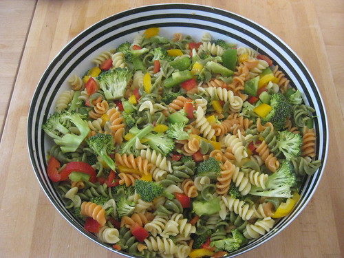 yummy pasta salad i made today