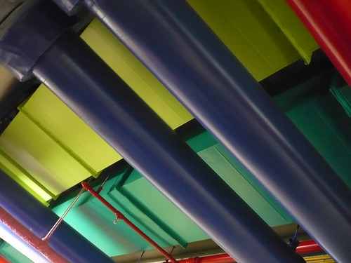 Colourful pipework