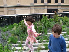 Eden and Finnegan on the High Line by edenpictures, on Flickr