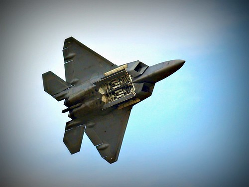 F22 with Payload Compartment Open