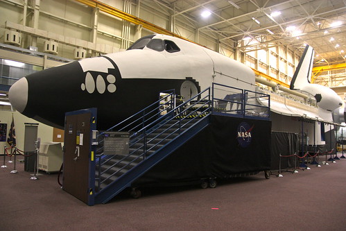 Inside the  Space Vehicle Mockup Facility