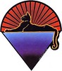 Jerry Garcia Band - Cats Under The Stars logo emblem dealie