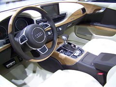 Audi Sportback concept interior