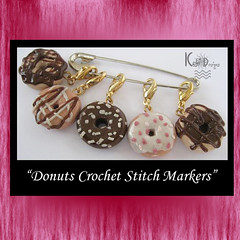 Donuts Crochet Stitch Markers