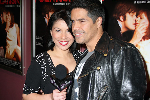 Rose Arzate and Esai Morales