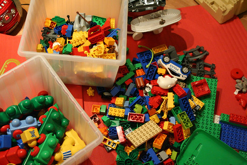 21/365 - Sorting through the lego