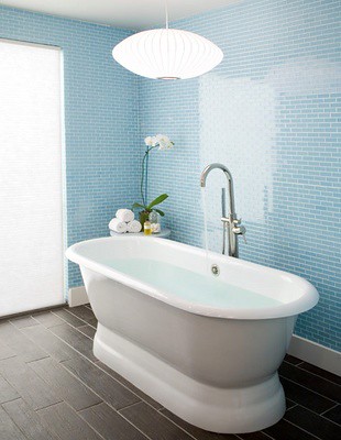 the estate of things chooses blue bath