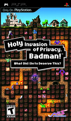 Holy Invasion of Privacy, Badman! PSP Package