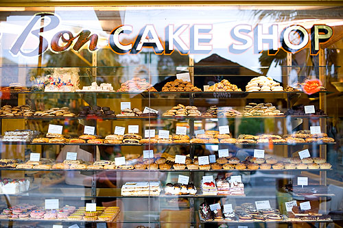 A cake shop in St. Kilda, Melbourne