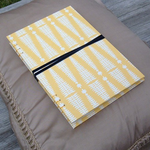 Notebook Made with Smock Gift Wrap