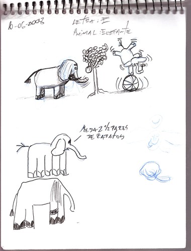 Mi memoria en dibujos 27 (E, Elefante)