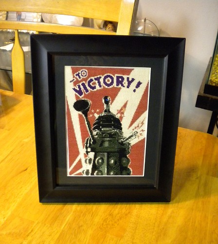 Dalek Victory Cross Stitch