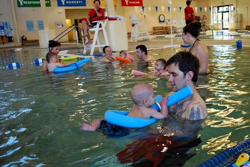 swim class at the Y