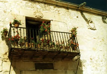 A Balcony in Pedraza Spain