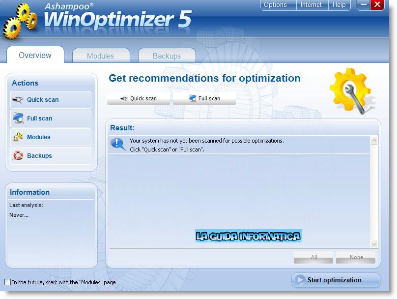 WinOptimizer 5.11 free!