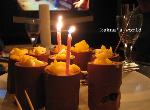 bday toblerone cups ©  kakna's world