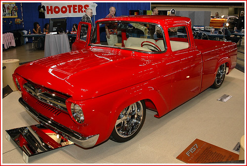 1957 Ford F100 Pickup At the Mild to Wild car show at the Tacoma Dome
