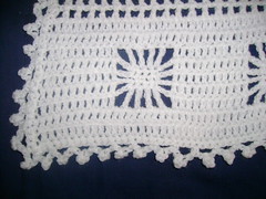 Snowflake Blanket for Amanda - Detail