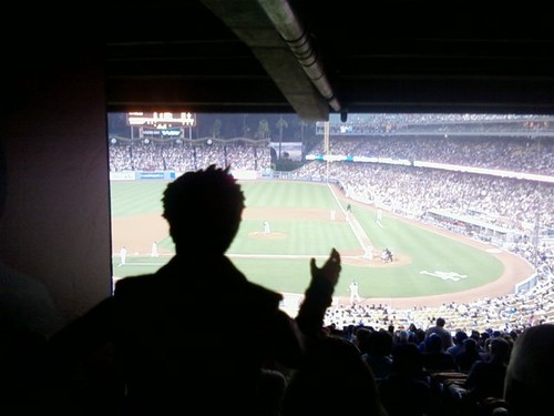 Twitpic: At the Dodgers Game por Pocket Edward.
