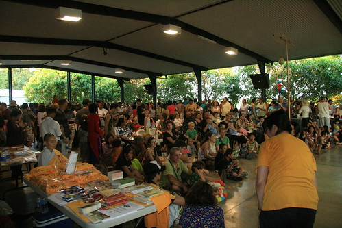 Crowd at International Food and cultural festival