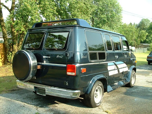 old conversion style 1993 chevy van custom