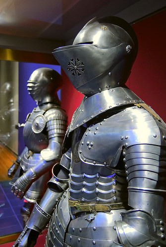 Saint Louis Art Museum, in Saint Louis, Missouri, USA - suits of armor