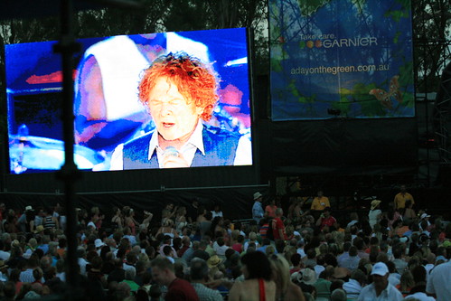 Mick Hucknall,Day on the Green, Simply Red Concert
