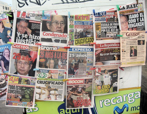 Fujimori: Los titulares de la condena by javi270270.