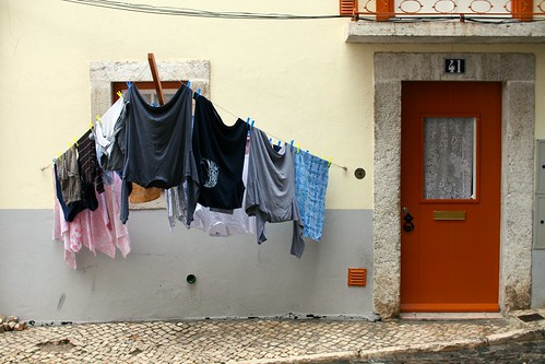 Shutters + clothes