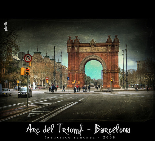 Arc del Triomf - Barcelona por Francisco Sánchez.