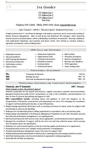 basic resume templates. CV and Resume Template