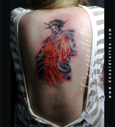 Gueixa donald tattoo Tags tattoo donald geisha elton tatuagem gueixa 