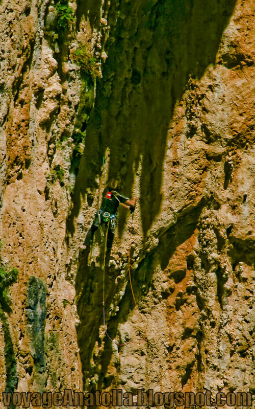 Rock Wall Climbing at Kaputash Canyon