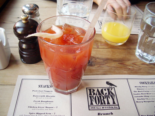 bloody mary @ back forty