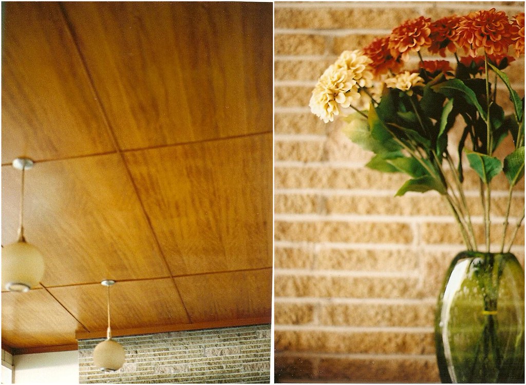 flowers and ceiling