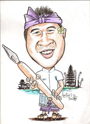 My caricature by Agus Budi Santoso