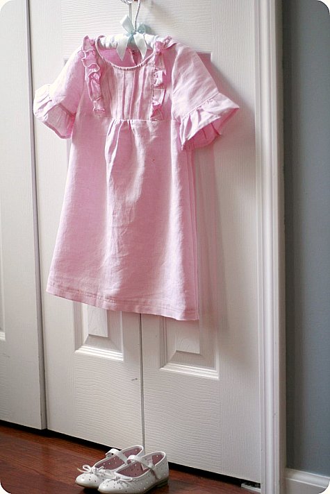 pink linen, simplicity 2711