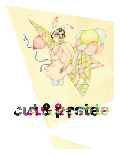 "cut and paste" - experimental poster 2
