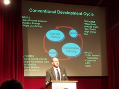 Conventional Development Cycle, Smart Growth presentation on Rockville Pike, Ian Lockwood