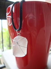 "Remember" - sea glass necklace