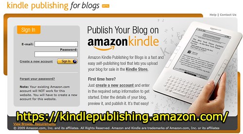 Kindle Publishing for Blogs