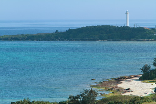 The lighthouse of Cape Zanpa