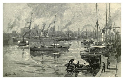 031-Melbourne desde Yarra-Australasia illustrated (1892)- Andrew Garran