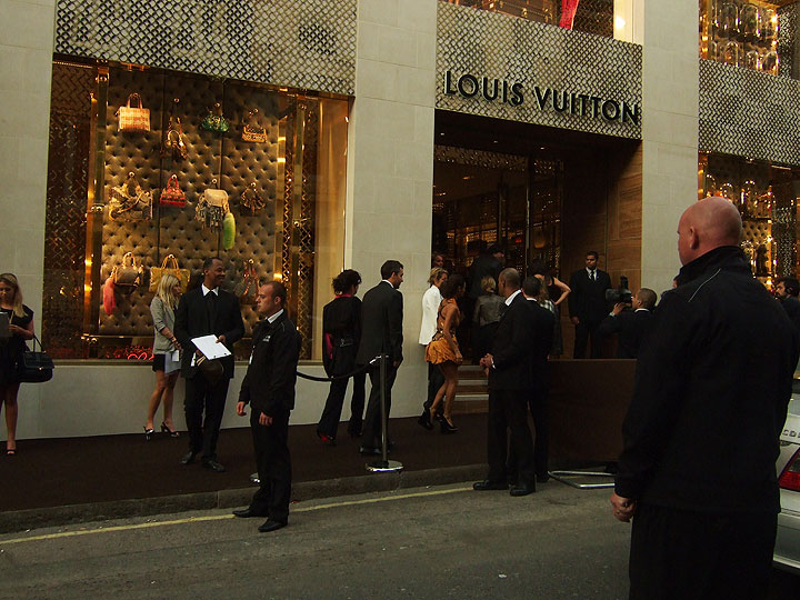 Stars Visit Louis Vuitton's New Maison In London