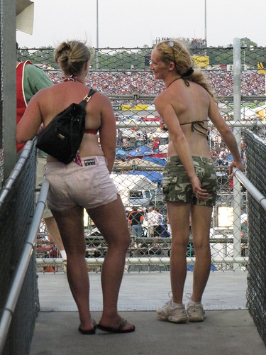 Two Women at Darlington Raceway