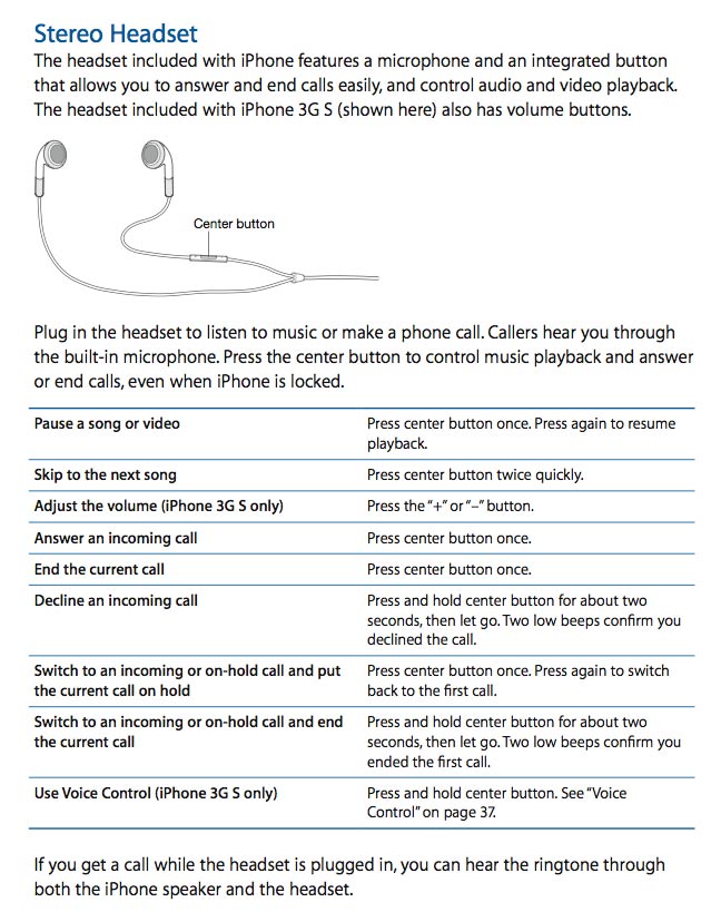Stereo Earbud Remote User Guide