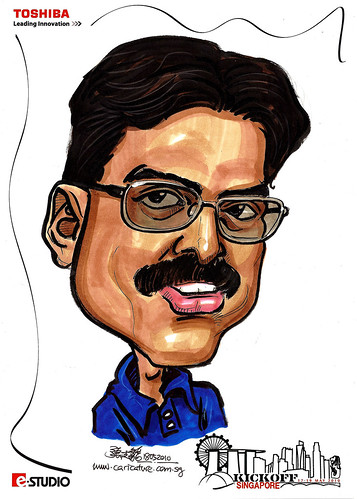Caricature of K. Murali HCL