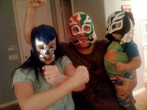 the family the lucha libres together, stays together