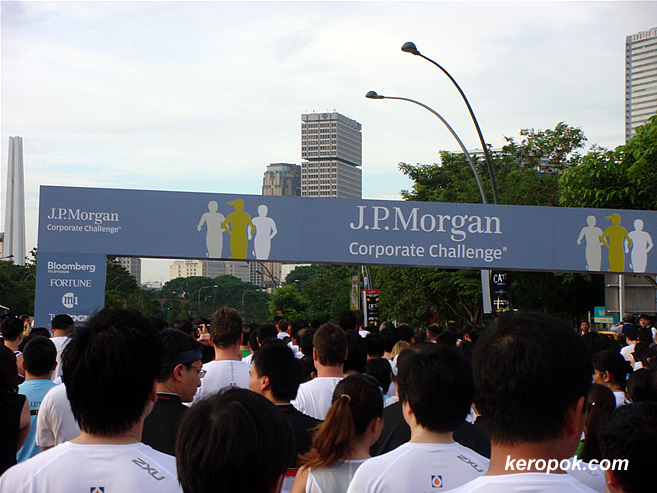 J.P. Morgan Corporate Challenge - The start