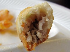 crawfish shack seafood - egg rolls